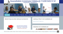 Desktop Screenshot of kcevademecum.pl